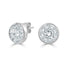 1.8tct Diamond Earring set in 18KW/756 Two Tone Gold