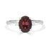 2.14ct Tourmaline Rings with 0.06tct Diamond set in 14K White Gold
