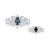 0.77ct Alexandrite Rings With 0.65tct Diamonds Set In Pt950 Platinum