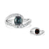 1.07ct Alexandrite Rings With 0.30tct Diamonds Set In Platinum 900 Platinum