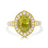 2.78ct Sphene Rings with 0.68tct Diamond set in 14K Yellow Gold