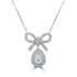 0.32ct Diamond Pendant with 0.71tct Diamonds set in 950 Platinum