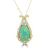 5.41ct Opal Pendants with 0.28tct Diamond set in 14K Yellow Gold