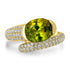 3.08ct Sphene Ring with 0.63tct Diamonds set in 14K Yellow Gold