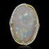 14.04ct Opal Ring with 0.25tct Diamonds set in 14K Yellow Gold
