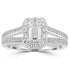 0.52ct Diamond Rings with 0.58tct Diamond set in Platinum 950