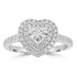 0.5ct Diamond Rings with 0.53tct Diamond set in Platinum 950