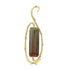 6.47ct Tourmaline Pendants with 0.11tct Diamond set in 18K Yellow Gold