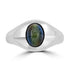 2.56ct Tourmaline Rings with tct Diamond set in 18K White Gold