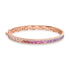 3.63ct Sapphire Bangles with 0.774tct Diamond set in 18K Rose Gold