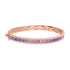 3.52ct Sapphire Bangles with 0.775tct Diamond set in 18K Rose Gold