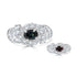 0.75ct Alexandrite Rings With 2.13tct Diamonds Set In Platinum 900 Platinum