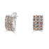 0.9tct Diamond Earring set in 10K White Gold