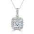 0.7ct Diamond Pendant with 0.31ct Diamonds set in 14K White Gold