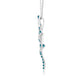 1.41ct Paraiba Necklaces with 0.48tct diamonds set in platinum