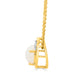 1.29Ct Opal Pendant With 0.07Tct Diamonds Set In 14K Yellow Gold