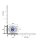 5.95ct Tanzanite Ring with 2.76ct Diamonds set in Platinum