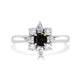0.40ct Alexandrite Rings With 0.67tct Diamonds Set In Platinum 900 Platinum