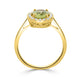 1.62ct Sapphire Rings  with 0.21tct diamonds set in 14KT gold