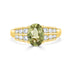 1.57ct Sapphire Rings with 0.33tct diamonds set in 14KT gold