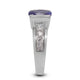 3.27ct Tanzanite ring with 0.54tct dimonds set in 14K white gold