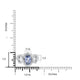 1.56ct Sapphire Rings with 0.36tct diamonds set in 18KT white gold