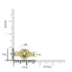 1.12ct Sapphire Rings with 0.54tct diamonds set in 14KT yellow gold