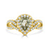 0.93ct Sapphire Rings with 0.54tct diamonds set in 14KT yellow gold