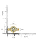 0.93ct Sapphire Rings with 0.54tct diamonds set in 14KT yellow gold