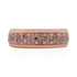 1.11tct Pink Diamond ring with 0.26tct diamonds set in 14K rose gold