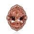 13.42ct Morganite ring with 0.35ct diamonds set in 14K two tone gold