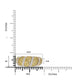 1.45tct Yellow Diamond Ring With 0.26tct Diamonds With 14kt Yellow Gold