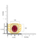 5.03Ct Ruby Ring With 0.31Tct Diamonds Set In 14K Yellow Gold