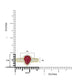1.60ct Ruby Ring With 0.44tct Diamonds Set In 14K Yellow Gold