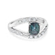 1.07ct Alexandrite Rings With 0.30tct Diamonds Set In Platinum 900 Platinum