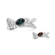 0.68ct Alexandrite Rings With 0.25tct Diamonds Set In Platinum 950 Platinum