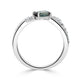 0.68ct Alexandrite Rings With 0.25tct Diamonds Set In Platinum 950 Platinum