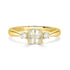 1.03ct Sapphire Rings with 0.10tct diamonds set in 14KT yellow gold