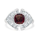 1.52ct Alexandrite Rings With 0.98tct Diamonds Set In Platinum 900 Platinum