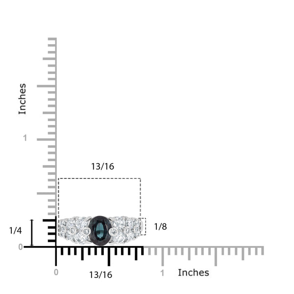 1.12ct Natural Alexandrite Rings with 1.02tct diamonds set in Platinum