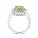 2.65ct Paraiba Rings with 0.65tct diamonds set in 18KT two tone gold