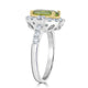2.65ct Paraiba Rings with 0.65tct diamonds set in 18KT two tone gold