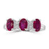 1.67ct Ruby Rings with 0.07tct Diamond set in 14K Yellow Gold