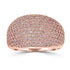 1.43ct  Pink Diamond Rings with -tct - set in 18K Rose Gold