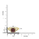 2.57ct  Tourmaline Rings with 0.3tct Diamond set in 18K Yellow Gold