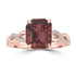 3.89ct  Tourmaline Rings with 0.09tct Diamond set in 18K Yellow Gold