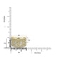 0.93tct Diamond Rings with 0.89tct Diamond set in 18K Yellow Gold