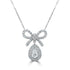 0.32ct Diamond Pendant with 0.71tct Diamonds set in 950 Platinum