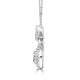 0.32ct Diamond Pendant with 0.71tct Diamonds set in 950 Platinum