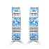 2.49ct Aquamarine Earrings with 0.10tct Diamond set in 18K White Gold